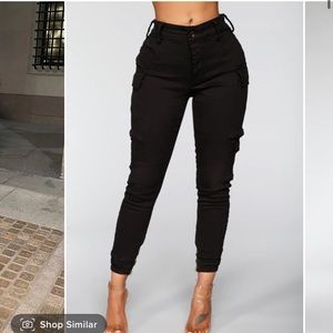 Fashion nova Kelly cargo pants